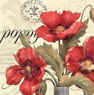 Схема вышивки «Маки.»