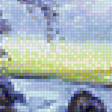 Предпросмотр схемы вышивки «Речка в лесу» (№1201762)