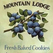 Схема вышивки «Черника»