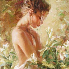 Схема вышивки «романтика»