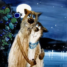 Схема вышивки «всегда вдвоем»