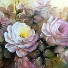 Схема вышивки «Розы»