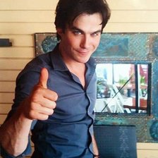 Схема вышивки «Йен Сомерхолдер»