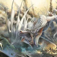 Схема вышивки «Дракон»