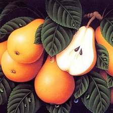 Схема вышивки «Груши»