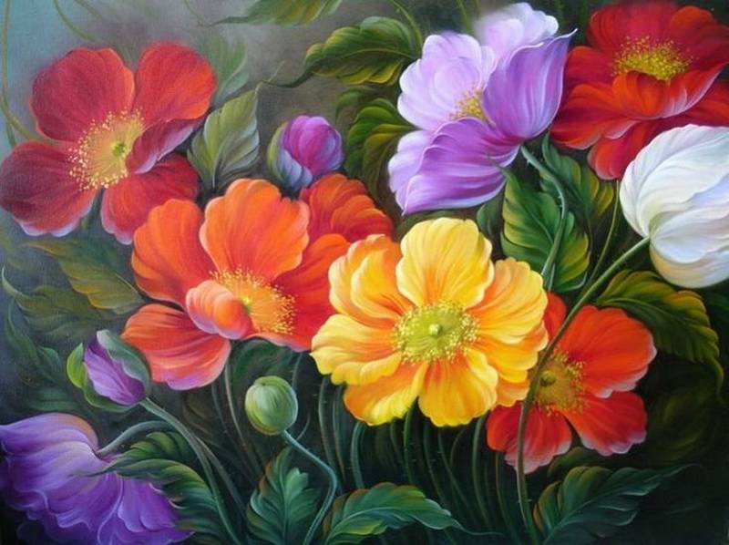 цветы - букеты, цветы - оригинал