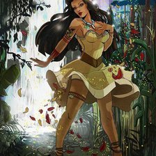 Схема вышивки «Покохонтос»