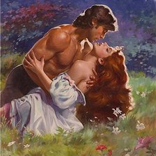 Схема вышивки «Пара»