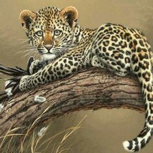 Схема вышивки «маленький охотник»