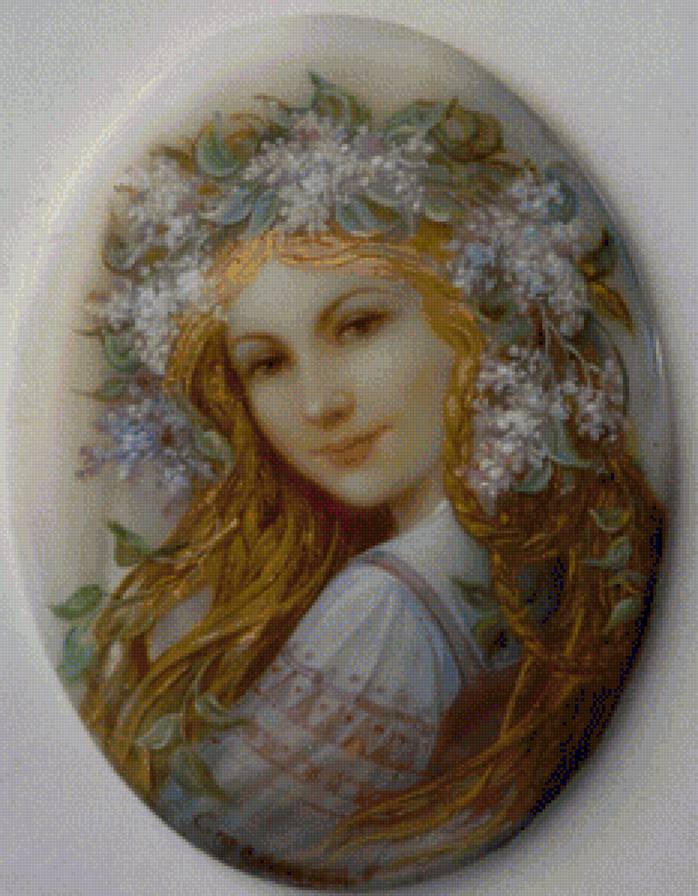 фея лета - девушка, портрет - предпросмотр