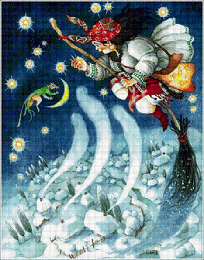 Ольга Ионайтис. Вечера на хуторе близ Диканьки - новый год, художники, гоголь - предпросмотр