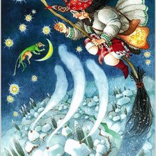 Схема вышивки «Ольга Ионайтис. Вечера на хуторе близ Диканьки»