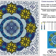 Схема вышивки «Здоровье»