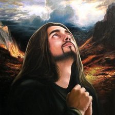 Схема вышивки «Молитва»