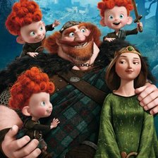 Схема вышивки «Храбрая сердцем»