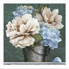 Схема вышивки «винтажный букет»