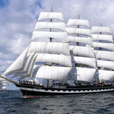 Схема вышивки «Барк "Крузенштерн"»