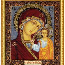 Схема вышивки «Казанская»