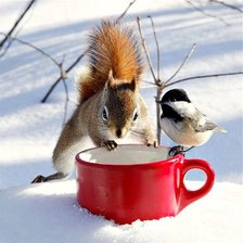 Схема вышивки «Утренний кофе»