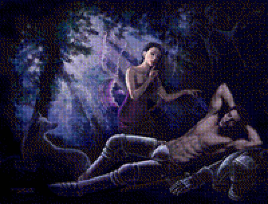 Фея снов - мужчина, ночь, фея - предпросмотр