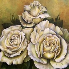 Схема вышивки «розы»