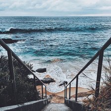 Схема вышивки «Море»