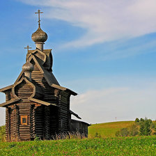 Схема вышивки «церковь»