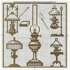 Схема вышивки «lampara»