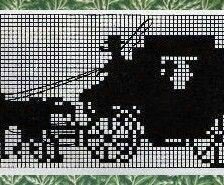 Схема вышивки «CARRO»