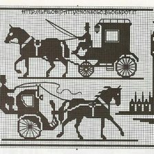 Схема вышивки «CARRO CABALLO 3»