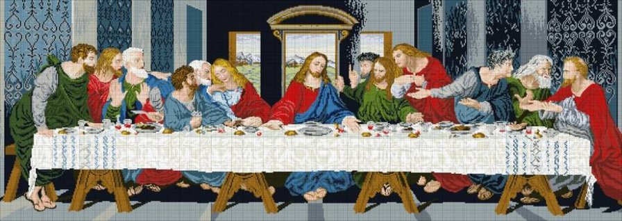 тайна вечеря - наталия - оригинал