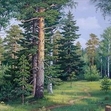 Схема вышивки «летний пейзаж»