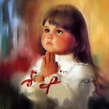 Схема вышивки «молитва»