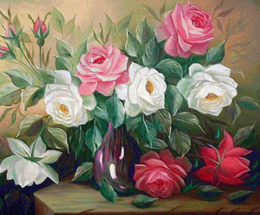 Розы - роза, цветы, букет, цветок - предпросмотр