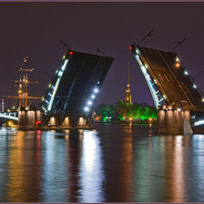 Развод мостов. Питер