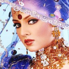 Схема вышивки «ДЕВУШКА»