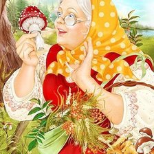 Схема вышивки «За грибочками»