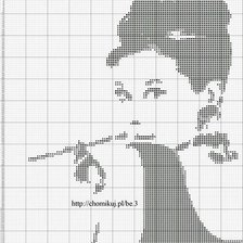 Схема вышивки «audry espaldas»