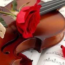 Схема вышивки «скрипка»