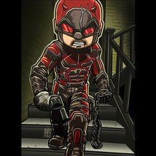 Схема вышивки «Сорвиголова»