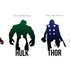 Схема вышивки «Мстители»