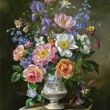 Схема вышивки «Альберт Вильямс»