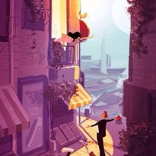 Схема вышивки «Поклонник»