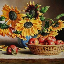 Схема вышивки «натюрморт»