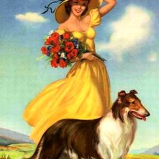 Схема вышивки «Прогулка»