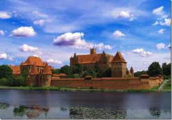 Замок Мариенбург - природа, замок, пейзаж - оригинал