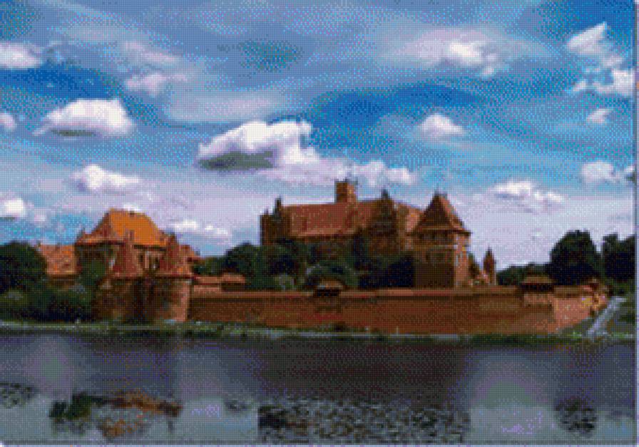 Замок Мариенбург - природа, замок, пейзаж - предпросмотр