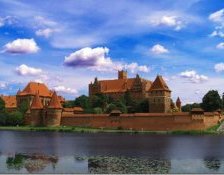 Схема вышивки «Замок Мариенбург»