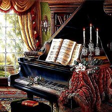 Схема вышивки «Рояль»