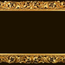Схема вышивки «Золотая рама»